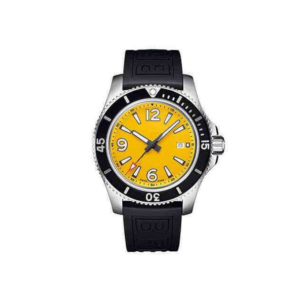 sapphireqenc titanium breit lings luxury rubber watch superocean ceramic stainless bezel automatic dial mechanical watch steel black yellow, Slivery;brown
sapphireqenc titanium breit lings luxury rubber watch superocean ceramic stainless bezel automatic dial mechanical watch steel black yellow, Slivery;brown