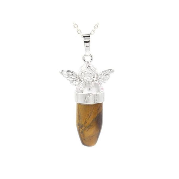pendant necklaces natural crystal gemstone angel stone pendant necklace for women and girls fashion jewelry with two chains drop del dhwjp, Silver
pendant necklaces natural crystal gemstone angel stone pendant necklace for women and girls fashion jewelry with two chains drop del dhwjp, Silver