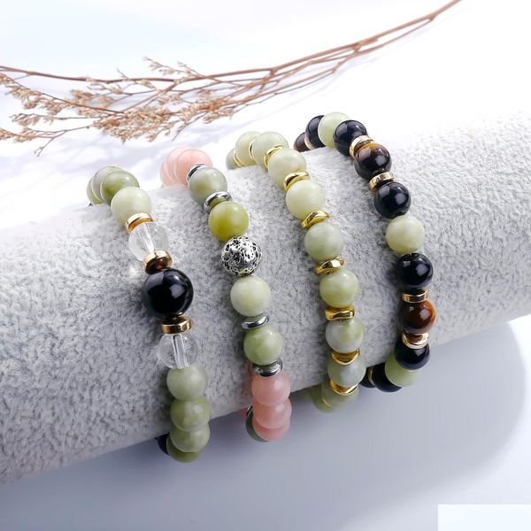 charm bracelets bead bracelet natural stone charm onyx beaded couple distance bracelets for women men friend gift stretch jewelry dr dhque, Golden;silver
charm bracelets bead bracelet natural stone charm onyx beaded couple distance bracelets for women men friend gift stretch jewelry dr dhque, Golden;silver