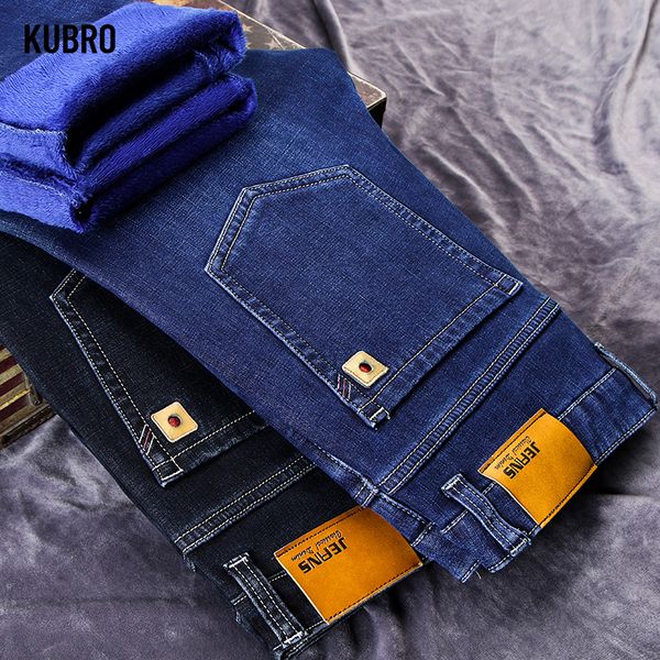 mens jeans kubro winter warm fit business fashion thicken denim trousers fleece stretch brand pants black blue 2946 221123
mens jeans kubro winter warm fit business fashion thicken denim trousers fleece stretch brand pants black blue 2946 221123