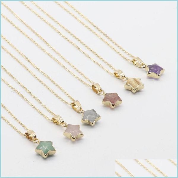 pendant necklaces stone alloy geometric stars pendant gem healing crystal necklace ladies stainless steel fashion gifts drop dhgarden dhh0n, Silver
pendant necklaces stone alloy geometric stars pendant gem healing crystal necklace ladies stainless steel fashion gifts drop dhgarden dhh0n, Silver