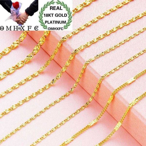 chains chains omhxfc wholesale european fashion woman female party wedding gift long 45cm elegant flat o real 18kt gold chain necklace nl141, Silver
chains chains omhxfc wholesale european fashion woman female party wedding gift long 45cm elegant flat o real 18kt gold chain necklace nl141, Silver