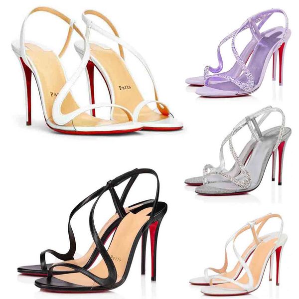 women high heels luxury sandals dress shoes reds sole wedding party rosalie 100mm sheep leather slingback sandals ankle strap black white nu
women high heels luxury sandals dress shoes reds sole wedding party rosalie 100mm sheep leather slingback sandals ankle strap black white nu