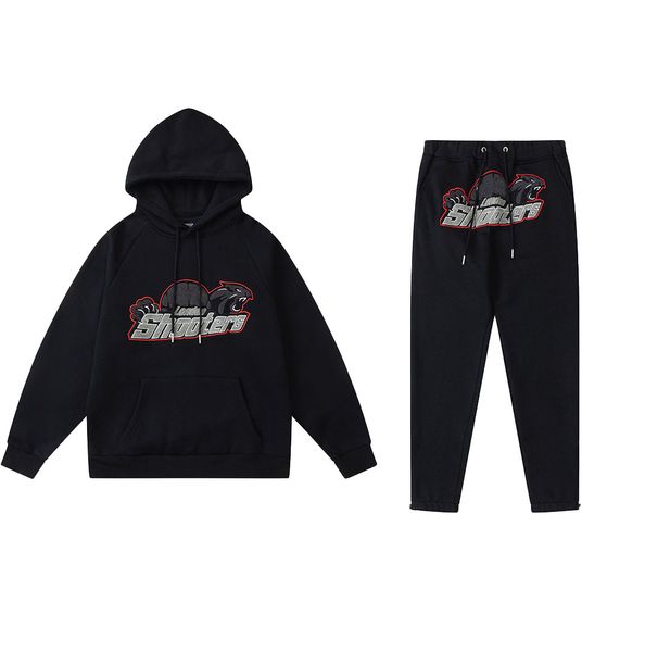 new mens tracksuits sweater trousers set designer hoodies streetwear sweatshirts pullover sports suit embroidery plush letter decoration hoo, Gray
new mens tracksuits sweater trousers set designer hoodies streetwear sweatshirts pullover sports suit embroidery plush letter decoration hoo, Gray