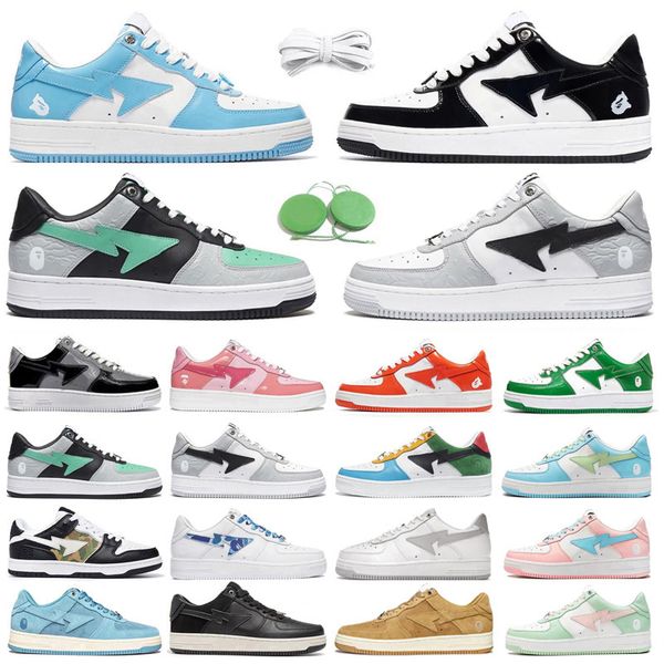 bapestas baped ape men running shoes bapesta patent leather blue orange green black white pastel camo beige tokyo grey mens trainers sports
bapestas baped ape men running shoes bapesta patent leather blue orange green black white pastel camo beige tokyo grey mens trainers sports
