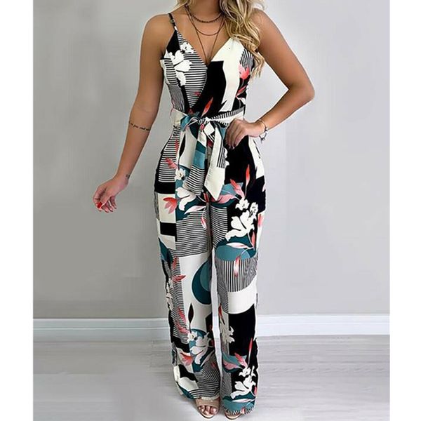 women's jumpsuits rompers women boho romper floral casual summer jumpsuit bodysuit sleeveless loose long pants trousers holiday beach f, Black;white
women's jumpsuits rompers women boho romper floral casual summer jumpsuit bodysuit sleeveless loose long pants trousers holiday beach f, Black;white