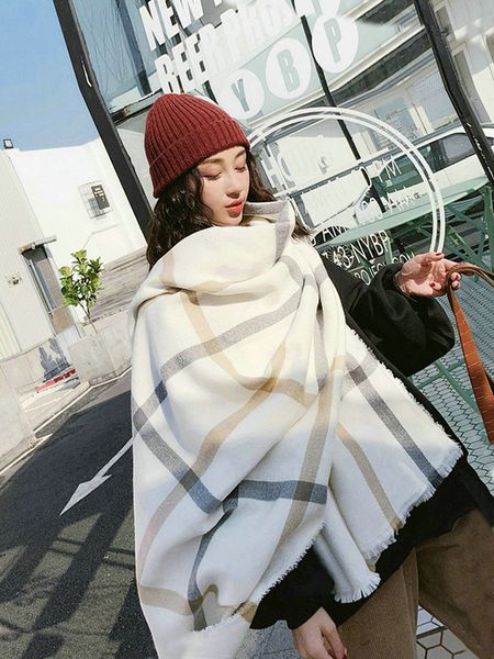 scarves women winter vintage scarfs ladies imitation cashmere plaid shawl mujer pashmina wrap scarve stoles bufanda hijab 221123, Blue;gray
scarves women winter vintage scarfs ladies imitation cashmere plaid shawl mujer pashmina wrap scarve stoles bufanda hijab 221123, Blue;gray