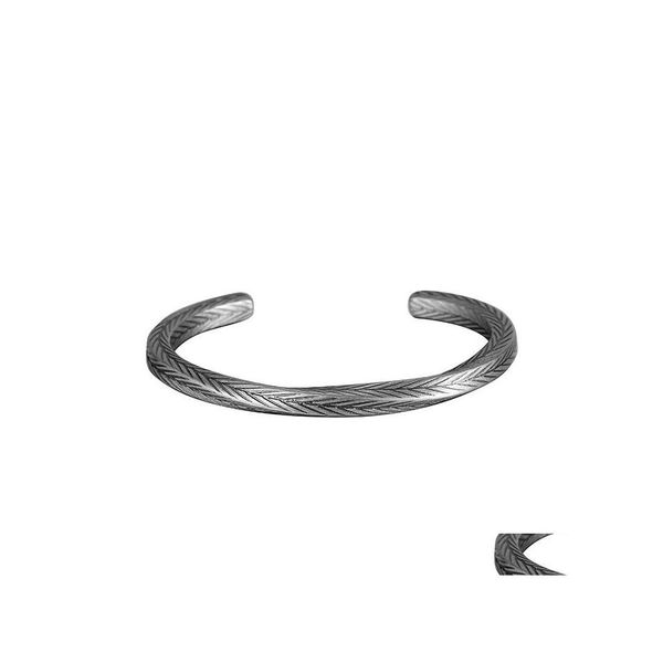 charm bracelets mens twist vintage bracelet sier punk gothic open cuff men jewelry pseira mascina drop delivery bracelets dhkxl, Golden;silver
charm bracelets mens twist vintage bracelet sier punk gothic open cuff men jewelry pseira mascina drop delivery bracelets dhkxl, Golden;silver