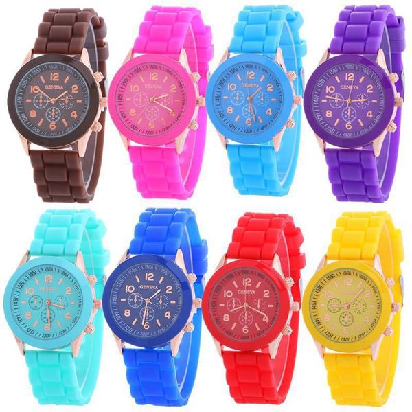 luxury fashion geneva alloy watch men women shadow classic wristwatches rose gold rubber silicone strap outdoor watches for gifts, Slivery;brown
luxury fashion geneva alloy watch men women shadow classic wristwatches rose gold rubber silicone strap outdoor watches for gifts, Slivery;brown