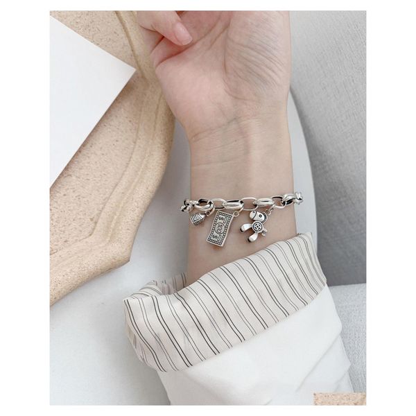 charm bracelets sier vintage horse dollar fish head pendant chain bracelet female unique design fashion coin wholesale drop delivery dhnba, Golden;silver
charm bracelets sier vintage horse dollar fish head pendant chain bracelet female unique design fashion coin wholesale drop delivery dhnba, Golden;silver