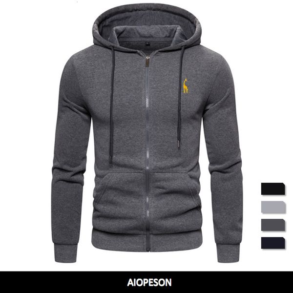 men's hoodies sweatshirts aiopeson spring streetwear thick fleece hoody men fashion brand cotton coats 221124, Black
men's hoodies sweatshirts aiopeson spring streetwear thick fleece hoody men fashion brand cotton coats 221124, Black