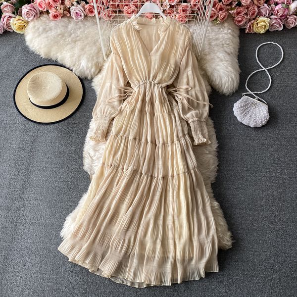 party dresses elegant pleated vneck bandage women dress female casual flare sleeve vacation robe vestidos ol vintage aline spring clothes 22, White;black
party dresses elegant pleated vneck bandage women dress female casual flare sleeve vacation robe vestidos ol vintage aline spring clothes 22, White;black