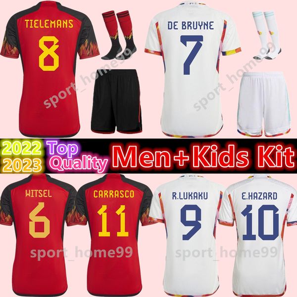new 2022 2023 custom belgium soccer jerseys de bruyne tielemans lukaku hazard carrasco 22 23 witsel doku home away football shirt national t, Black;yellow
new 2022 2023 custom belgium soccer jerseys de bruyne tielemans lukaku hazard carrasco 22 23 witsel doku home away football shirt national t, Black;yellow