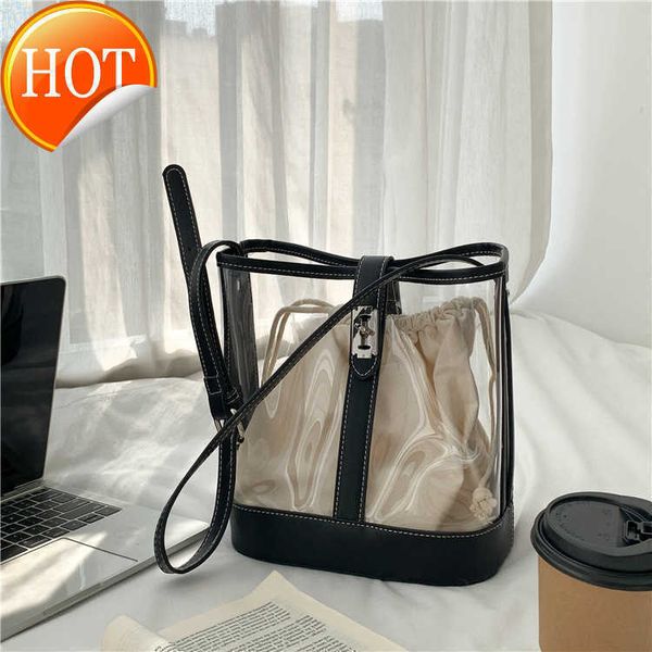 women's designer bag transparent female minority splicing new arc de triomphe bucket bag fashion jelly messenger single shoulder factor
women's designer bag transparent female minority splicing new arc de triomphe bucket bag fashion jelly messenger single shoulder factor