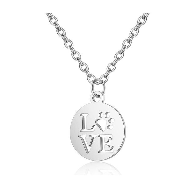 pendant necklaces sier color gold dog cat necklace for women jewelry accessories animal paw pet choker pendant footprints drop deliv dhxyf, Silver
pendant necklaces sier color gold dog cat necklace for women jewelry accessories animal paw pet choker pendant footprints drop deliv dhxyf, Silver