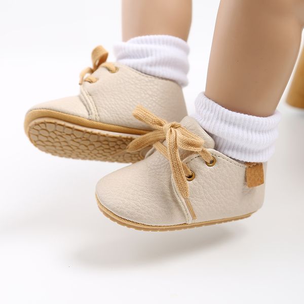 first walkers baby girls boys pu laceup shoes boy high grade nonslip caual soft sole toddler frist waliking 7 colors 221124
first walkers baby girls boys pu laceup shoes boy high grade nonslip caual soft sole toddler frist waliking 7 colors 221124