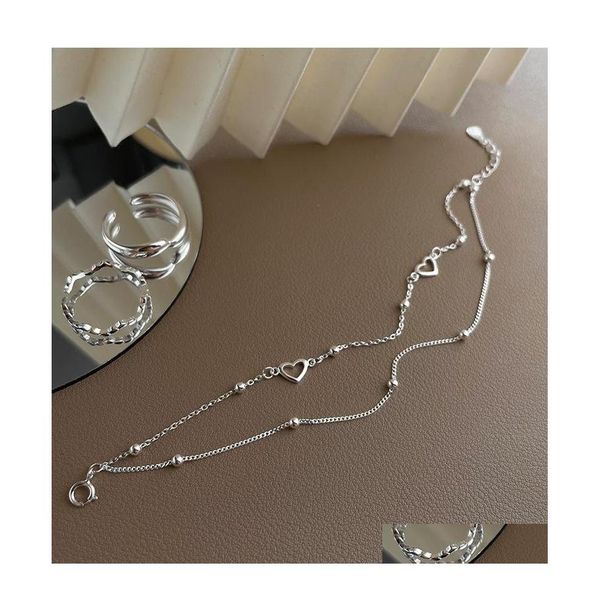 charm bracelets sier double layers heart charm bracelets bangle for women girls elegant birthday wedding party drop delivery jewelry dhnl1, Golden;silver
charm bracelets sier double layers heart charm bracelets bangle for women girls elegant birthday wedding party drop delivery jewelry dhnl1, Golden;silver