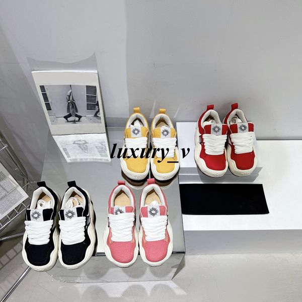 designer casual shoes men sneakers canvas women heyday shoes platform wavy bread shoe thick soled rubber trainers stitching sneaker, Black
designer casual shoes men sneakers canvas women heyday shoes platform wavy bread shoe thick soled rubber trainers stitching sneaker, Black