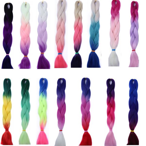 wholesale synthetic jumbo braiding hair bulk 24inch 100g ombre three color crochet braids hair extensions stock, Black
wholesale synthetic jumbo braiding hair bulk 24inch 100g ombre three color crochet braids hair extensions stock, Black