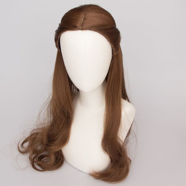 role-playing princess labelle beauty and the beast cosplay long brown curly hair full head wig, Black
role-playing princess labelle beauty and the beast cosplay long brown curly hair full head wig, Black