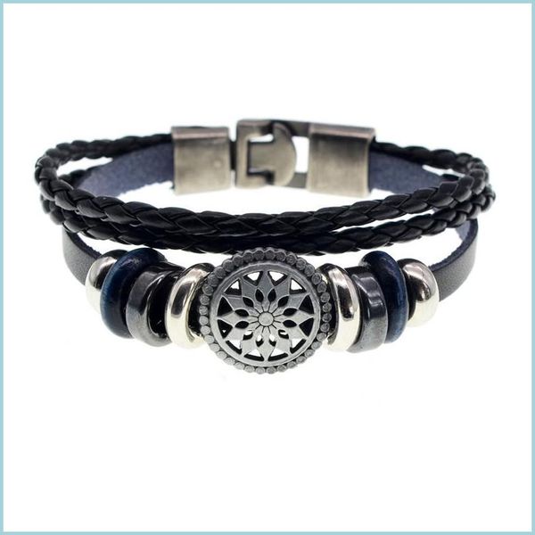 other bracelets new bracelet vintage punk style men mtilayer black brown leather bracelets cuff braided bangle gift drop deli dhgarden dhytw, Golden;silver
other bracelets new bracelet vintage punk style men mtilayer black brown leather bracelets cuff braided bangle gift drop deli dhgarden dhytw, Golden;silver