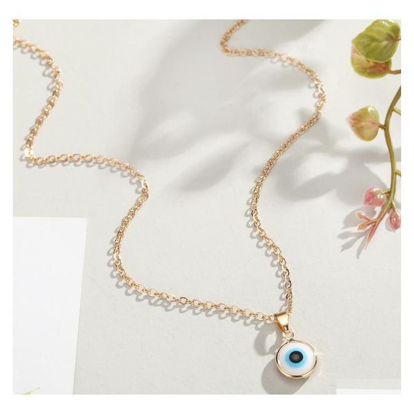 pendant necklaces vintage ethnic round turkey evil blue eye necklace for women gold color pendant choker clavicle chain turkish jewe dhnch, Silver
pendant necklaces vintage ethnic round turkey evil blue eye necklace for women gold color pendant choker clavicle chain turkish jewe dhnch, Silver