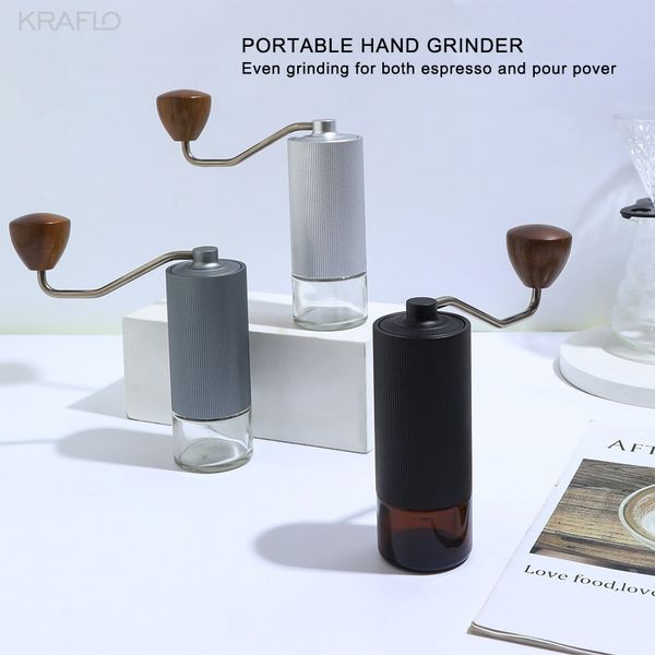 portable manual coffee grinder aluminum coffee- bean milling machine 25g conical burr miller hand coffee-grinder
portable manual coffee grinder aluminum coffee- bean milling machine 25g conical burr miller hand coffee-grinder