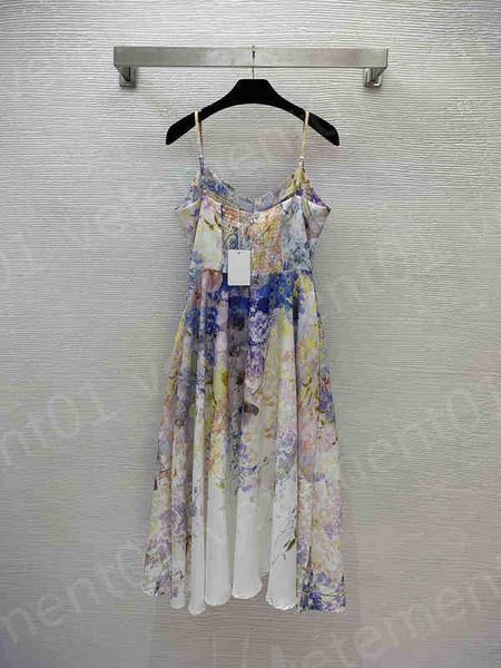 brand dresses high-end cotton fabric fashion colorful print waist sling dress slim luxurious long dress designer women clothing, Black;gray
brand dresses high-end cotton fabric fashion colorful print waist sling dress slim luxurious long dress designer women clothing, Black;gray