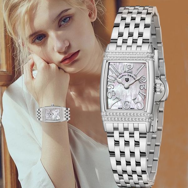 women s watches pagani design women stainless steel watch silver bracelet quartz waterproof lady business analog 221024, Slivery;golden
women s watches pagani design women stainless steel watch silver bracelet quartz waterproof lady business analog 221024, Slivery;golden