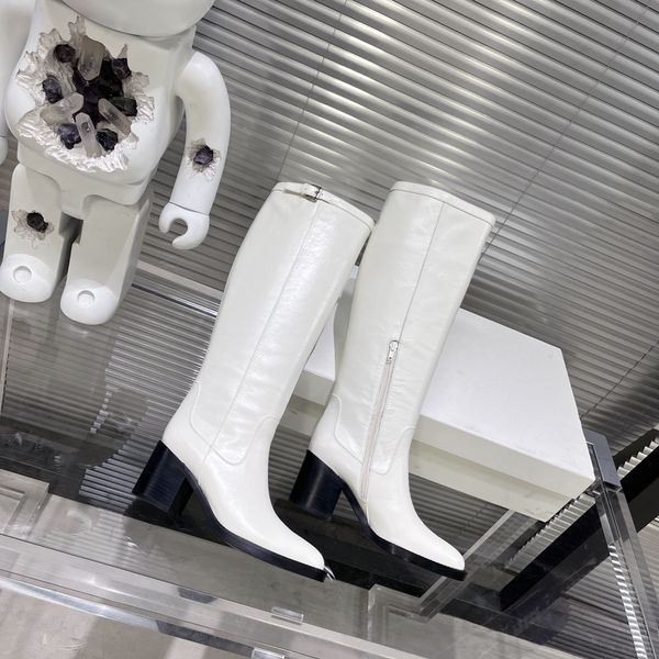 european station boots 2022 autumn and winter leather high boots with thick heels less than knee big long legs slim casual fashion, Black
european station boots 2022 autumn and winter leather high boots with thick heels less than knee big long legs slim casual fashion, Black