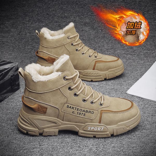 boots men 's winter shoes fashion snow plus size sneakers ankle black blue footwear 221123
boots men 's winter shoes fashion snow plus size sneakers ankle black blue footwear 221123