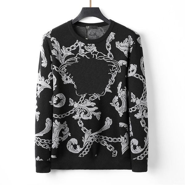 designer sweater men sweaters senior classic leisure pullover long sleeve sweatshirt embroidery knitwear man clothing winter warm clothes, White;black
designer sweater men sweaters senior classic leisure pullover long sleeve sweatshirt embroidery knitwear man clothing winter warm clothes, White;black