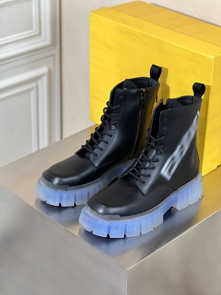 2023 man luxury boots fashion mens designer rubber outsole leather martin ankle webbing non-slip wave colorful comfortable -b267, Black 
2023 man luxury boots fashion mens designer rubber outsole leather martin ankle webbing non-slip wave colorful comfortable -b267, Black