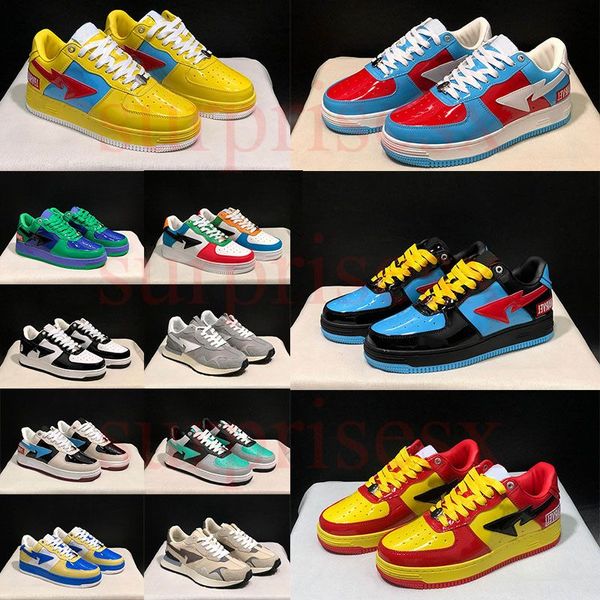 running shoes bapestas lows casual mens womens 2022 new black white yellow red blue patent suede pink grey green teal brown oranges beige sn
running shoes bapestas lows casual mens womens 2022 new black white yellow red blue patent suede pink grey green teal brown oranges beige sn