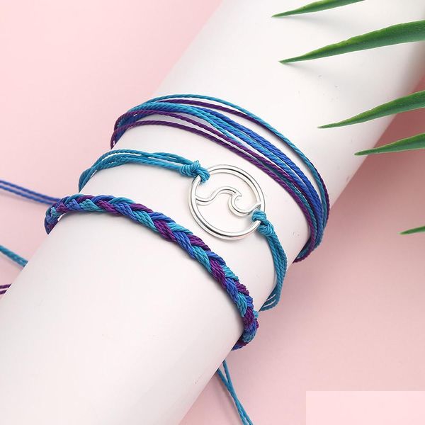 charm bracelets 3pcs set wax rope handmade woven bracelets for women men fashion mtilayer braided friendship wave charms string brac dhmrj, Golden;silver
charm bracelets 3pcs set wax rope handmade woven bracelets for women men fashion mtilayer braided friendship wave charms string brac dhmrj, Golden;silver