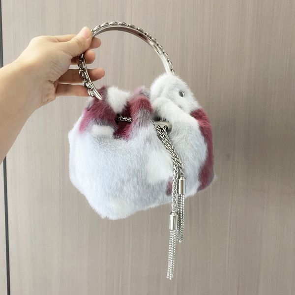 drawstring plush women's bag new fall winter bucket bags one shoulder diagonal chain handbag colorful sequined small bag for women
drawstring plush women's bag new fall winter bucket bags one shoulder diagonal chain handbag colorful sequined small bag for women