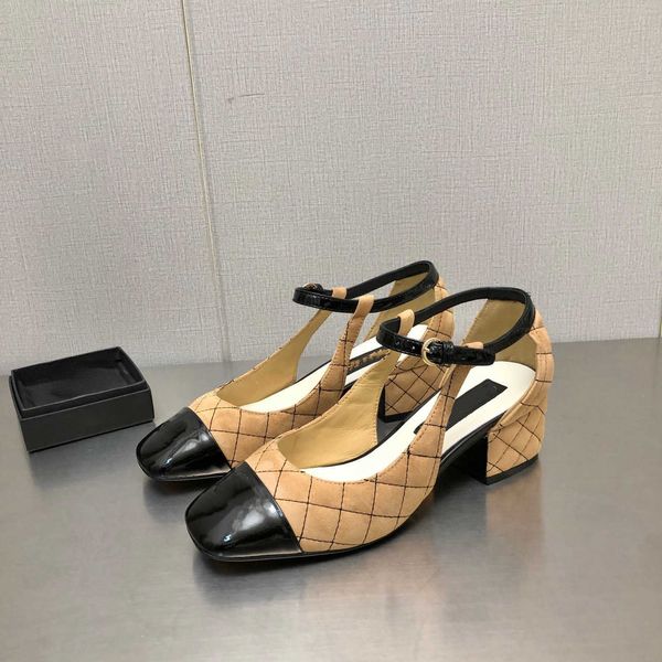 lady style 2022 new mary jane shallow mouth women's shoes color contrast straight line cowhide round head sandals, Black
lady style 2022 new mary jane shallow mouth women's shoes color contrast straight line cowhide round head sandals, Black