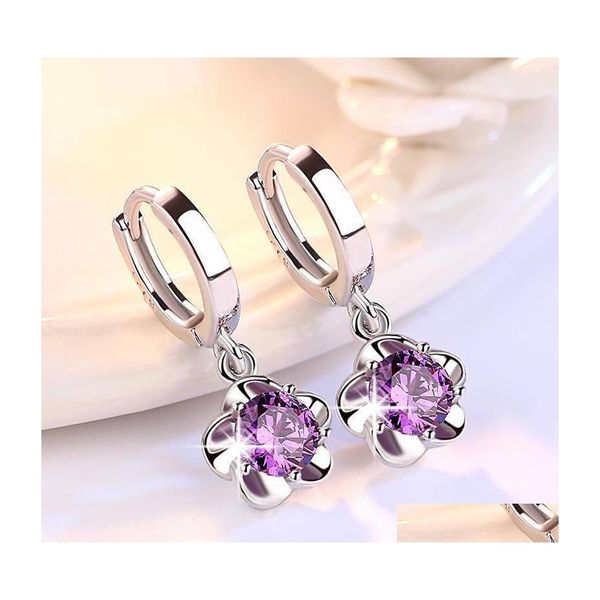 dangle chandelier sier dangle earrings jewelry retro simple pattern purple white zircon earring drop delivery dh7gs, Silver
dangle chandelier sier dangle earrings jewelry retro simple pattern purple white zircon earring drop delivery dh7gs, Silver