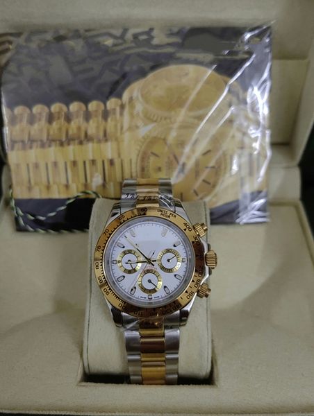 with original box luxury mens watches 116500ln watch montre de luxe automatic wristwatches steel ring bezel 316l adustable folding buckle 20, Slivery;brown
with original box luxury mens watches 116500ln watch montre de luxe automatic wristwatches steel ring bezel 316l adustable folding buckle 20, Slivery;brown