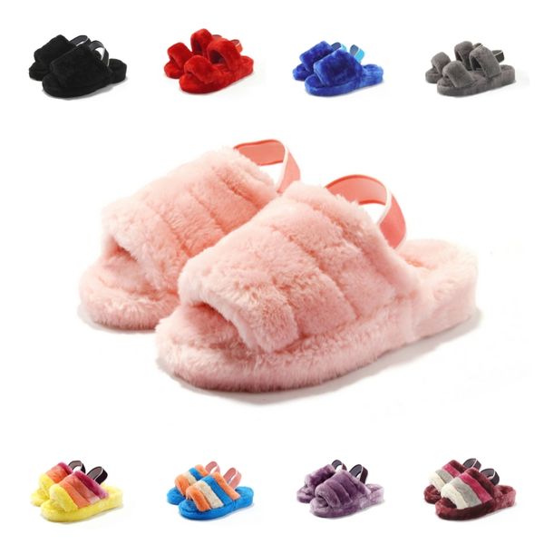 furry sandals slippers flat designer yollow purple pink fur soft plush women shoes winter ladies blue size eur 36-41, Black
furry sandals slippers flat designer yollow purple pink fur soft plush women shoes winter ladies blue size eur 36-41, Black
