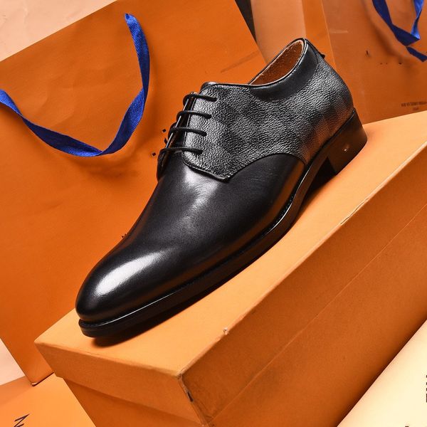 38model 2022 men leather shoes spring new fashion bright business designer formal wear shoes comfortable breathable large size male shoe, Black
38model 2022 men leather shoes spring new fashion bright business designer formal wear shoes comfortable breathable large size male shoe, Black