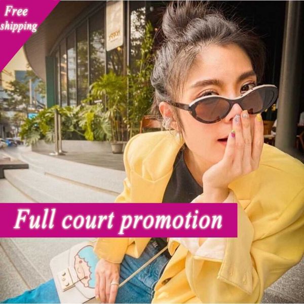 designer sunglasses uv400 brands xiaoxiangjia ch5416 star net red same letter sunglasses oval small female shades fashion sun glasses for wo, White;black
designer sunglasses uv400 brands xiaoxiangjia ch5416 star net red same letter sunglasses oval small female shades fashion sun glasses for wo, White;black
