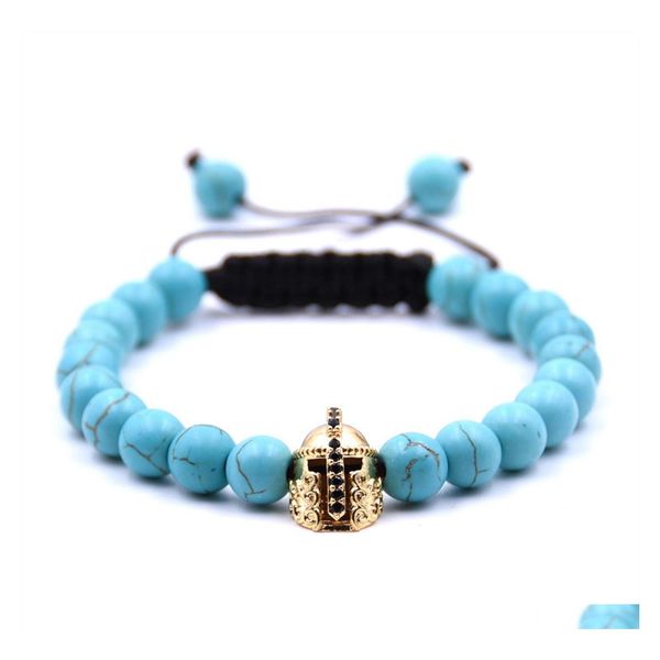 beaded golden samurai helmet 8mm beads braided bracelet men and women fashion glamour jewelry drop delivery bracelets dhulp, Black
beaded golden samurai helmet 8mm beads braided bracelet men and women fashion glamour jewelry drop delivery bracelets dhulp, Black