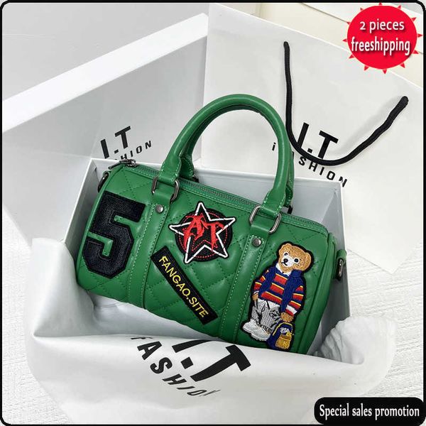 factory direct sales 50% off designer bags guangzhou advanced lingge embroidery boston bag female 2022 autumn and winter new handheld
factory direct sales 50% off designer bags guangzhou advanced lingge embroidery boston bag female 2022 autumn and winter new handheld