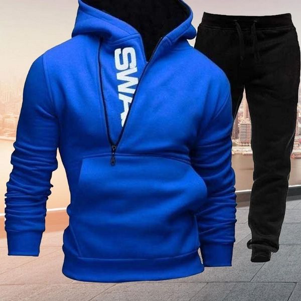 mens tracksuits hooded sweatshirt and sweatpants 2pcs set solid color plush autumn winter thick men zipper design suit 221124, Gray
mens tracksuits hooded sweatshirt and sweatpants 2pcs set solid color plush autumn winter thick men zipper design suit 221124, Gray