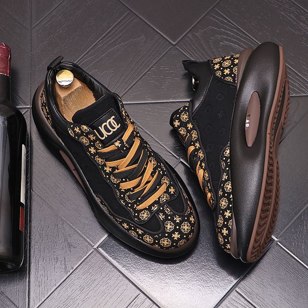 casual shoes european style dress party wedding shoes fashion classic breathable outdoor casual sneakers round toe air cushion business leis, Black
casual shoes european style dress party wedding shoes fashion classic breathable outdoor casual sneakers round toe air cushion business leis, Black