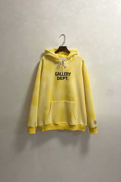 men hoodie designer gall dep cotton hoodiy oversize casual leisure 2022fw tie dyed cloud fog hooded plush sweater women's couple's, Black
men hoodie designer gall dep cotton hoodiy oversize casual leisure 2022fw tie dyed cloud fog hooded plush sweater women's couple's, Black