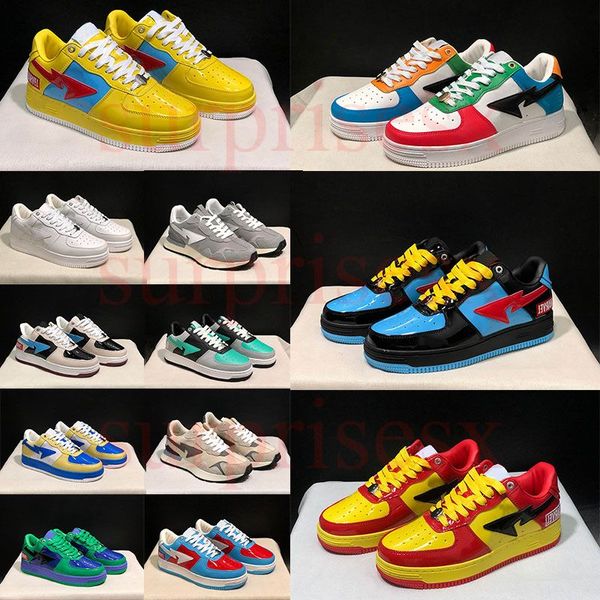 bapestas running shoes lows mens womens 2022 new patent pink camo combo black white blue red yellow grey green heel beige suede tokyo men sn
bapestas running shoes lows mens womens 2022 new patent pink camo combo black white blue red yellow grey green heel beige suede tokyo men sn