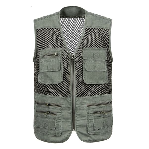 men's vests large size mesh quick-drying male with many pockets mens breathable multi-pocket fishing vest work sleeveless jacket 221124, Black;white
men's vests large size mesh quick-drying male with many pockets mens breathable multi-pocket fishing vest work sleeveless jacket 221124, Black;white