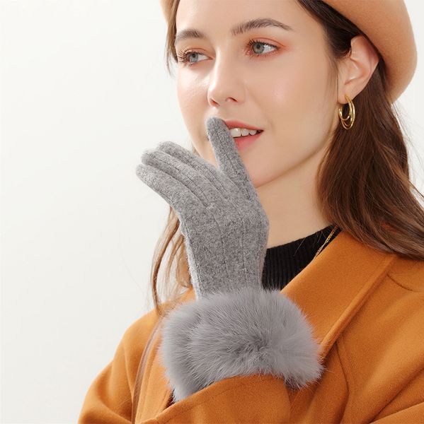 five fingers gloves touch screen cashmere for women winter autumn warm driving ladies two layer rabbit velvet drop 221123, Blue;gray
five fingers gloves touch screen cashmere for women winter autumn warm driving ladies two layer rabbit velvet drop 221123, Blue;gray